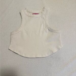 Edikted White Tank Top